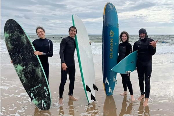Aulas de surf